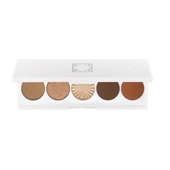 OFRA Pop of Champagne Signature Palette Luxe  5‎ x 1.5G 0.05oz NEW Neutrals - Picture 1 of 3